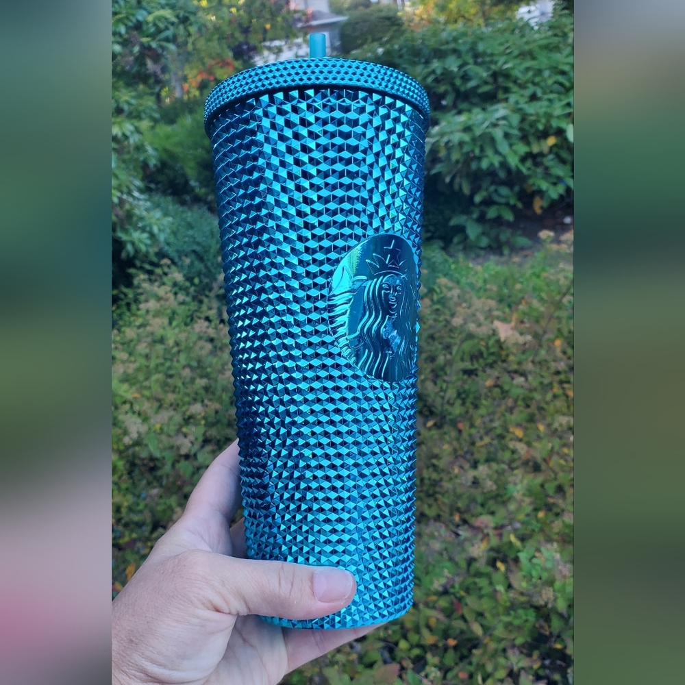 Starbucks Blue Studded 24 OzTumbler